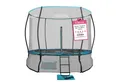 Produktbild: Hudora Gartentrampolin Fantastic Complete für Kinder/Jugendliche & Erwachsene, Ø 300 cm, mit Sicherheitsnetz, TÜV-GS geprüft, extra breite Randabdeckung