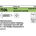 Produktbild: Bohrschraube Din 7504 M.linsenkopf N 4,8 X 80 -h Stahl Galvanisch Verzinkt Galvanisch Verzinkt / Stahl