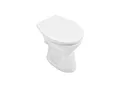 Produktbild: Villeroy und Boch O.novo Stand-Flachspül-WC 7619R0R1 36 x 46 cm, spülrandlos, Abgang waagerecht, weiß C-plus