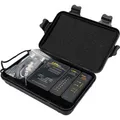 Produktbild: Netzwerktester und Kommunikationskabeltester schwarz, mit Hartschalenkoffer, RJ45 und BNC
