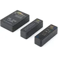 Produktbild: DIGITUS Kabeltester, Netzwerk, RJ45, BNC Hauptgerät, Remote, PoE Tester, mit Schutzkoffer