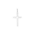 Produktbild: Amor Motivanhänger 925 Sterling Silber Unisex Damen Herren Anhänger, 2,9 cm, Silber, Kreuz, Kommt in Schmuck Geschenk Box, 2017516