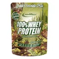 Produktbild: IronMaxx 100% Whey Protein Pulver 500g - Dubai Chocolate | Cremiger Eiweißshake mit BCAAs & EAAs | High Protein, Low Carb & zuckerarm | Ideal für Muskelaufbau, Diät & Fitness