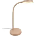 Produktbild: Brilo LED-Tischleuchte Touchdim Lichtkante Schwenkbar Ø 13 cm x 40 cm Beige