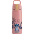 Produktbild: SIGG Trinkflasche WMB One Kids Stitch, 0,6 Liter, Aluminium, rosa
