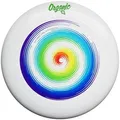 Produktbild: eurodisc Wurfscheibe Ultimate Rainbow Organic, Wettkampfscheibe, 175g, weiß/bunt, Ø 27,5cm