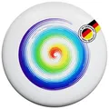 Produktbild: 175g Rainbow Profi Ultimate Frisbee Scheibe - Über 100m stabile Flugbahn - Au...
