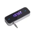 Produktbild: Mini Drahtlos FM Transmitter Sender UKW Handy Wireless Auto AUX-Adapter mit Integriertem Aux Port Auto Radio Audio Transmitter Empfänger Handy Autoradio Transmitter
