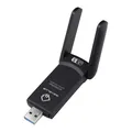 Produktbild: Ultra 1200Mbps WLAN 2.4 & 5 GHz USB 3.0 WiFi Dual Band Adapter 5GHz+2.4GHz 2x...