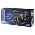 Produktbild: Faber-Castell 254603 Textmarker Set 16 Stück in einem stilvollen Schreibtisch-Organizer, Highlighter Pens mit Präzisions-Keilspitze, Leuchtende Farben, Ergonomisches flaches Design