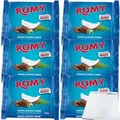 Produktbild: Romy Milchschokolade mit Kokoscreme Füllung 6er Pack (6x200gTafel) + usy Block