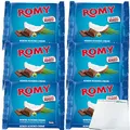 Produktbild: Romy Milchschokolade mit Kokoscreme Füllung 6er Pack (6x200gTafel) + usy Block