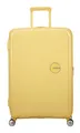 Produktbild: American Tourister Soundbox - Hartschalenkoffer Groß, 77 cm - Trolley Koffer mit 4 Rollen, TSA-Schloss, Erweiterbar & Leicht, 97/110L, Pastellgelb (Pastel Yellow)