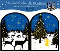 Produktbild: Teelichthäuschen Winternacht: Adventskalender