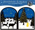 Produktbild: Teelichthäuschen Winternacht