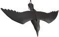 Produktbild: Bradas Succsale Vogelabwehrmittel-Vogelabwehrkrähe im Flug -Schwarz -Kunsstoff-Maße:12/41/24 cm -NEUHEIT