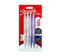 Produktbild: 2162647 Sharpie Gelschreiber S-Gel 0.7mm 4 Stück Schwrz+Blau Fashion Blister ~D~
