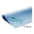 Produktbild: Microfasertuch Meiko MPower blau 40x40 cm - Büro 5er Pack, zur streifen- und fusselfreie Reinigung 966740-001-5