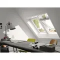 Produktbild: VELUX Elektro Schwingfenster Kunststoff GGU  MK06 006221 Polyur.   EN.Schall.Alu  78x118 Uw-Wert: 0,92
