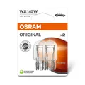 Produktbild: W21/5W OSRAM 12V W3x16q 12V BREMSLICHT RÜCKLICHT LAMPE GLÜHBIRNE 2x STÜCK