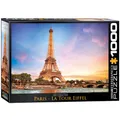 Produktbild: Eurographics 1000 Teile - Paris Eiffelturm