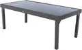 Produktbild: Ausziehbarer Gartentisch Piazza in Anthrazit- und Graphitgrau - 12 Plätze - Hespéride