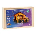 Produktbild: Ostheimer Krippenset II No. 60201 13-teilig Holzfiguren Weihnachten Krippe