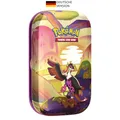 Produktbild: Pokémon -Sammelkartenspiel: Mini-Tin-Box Karmesin & Purpur - Nebel der Sagen - Beatori (2 Boosterpacks & 1 Stickerbogen)