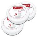 Produktbild: Satina Creme 3er Pack 3x150ml Hautpflegecreme Panthenol trockene Haut 450ml