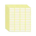 Produktbild: 840 Stück 38x13mm Etiketten Selbstklebend zum Beschriften Universal Aufkleber...