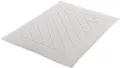 Produktbild: Kleine Wolke Bridge Frottiervorleger Baumwolle Weiß 50 x 70 cm 100% Cotton