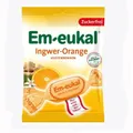 Produktbild: Em eukal Hustenbonbons Ingwer Orange einzeln gewickelt zuckerfrei 75g