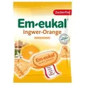 Produktbild: EM EUKAL Bonbons Ingwer Orange zuckerfrei 75 g PZN 7630170