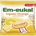 Produktbild: 2x EM-EUKAL Bonbons Ingwer Orange zuckerfrei 75 G