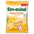 Produktbild: (28,93€/1kg) Em-eukal Ingwer-Orange zuckerfrei, Hustenbonbon, 75g Btl