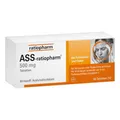Produktbild: ASS-ratiopharm 500 mg Tabletten 30 St