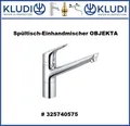 Produktbild: Kludi 325740575 Objekta Küchenarmatur Einhebel Küchenmischer Armatur Küche