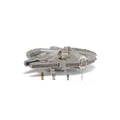 Produktbild: Star Wars Micro Galaxy Squadron SWJ0332 - Millennium Falcon, offizielles 22,5 cm Fahrzeug mit Licht, Sound und Figuren