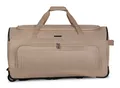 Produktbild: REDOLZ Duffle Essentials Wheeled Duffle L Reisetasche Tasche beige Neu