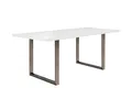 Produktbild: FORTE TABLES Tisch nicht ausziehbar, Holzwerkstoff, Weiß, 180 x 74.7 x 90 cm