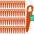 Produktbild: 48 Stück Kunststoffschneider-Klingen Ersatz für Stihl PolyCut 2-2 4008 007 10...