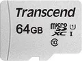 Produktbild: Transcend TS64GUSD300S-A 300S Micro SDXC Class 10 UHS-I U1 microSDXC Speicherkarte, 64 GB, Class 10 / UHS-I