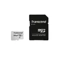 Produktbild: Transcend 64GB microSDXC 300S Klasse 10 Speicherkarte mit bis zu 95/45 MB/s (für Smartphones und Nintendo Switch Konsolen) mit SD-Adapter mit Frustration-Free-Verpackung - TS64GUSD300S-A