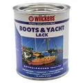 Produktbild: Wilckens Bootslack Yachtlack FARBLOS HOCHGLÄNZEND Kunstharz 750ml (13,27€/1l)