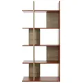 Produktbild: OFFENES Bücherregal Dekor Ocker und Eiche EPURA 90/36/190 cm
