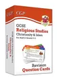 Produktbild: CGP Books - New 9-1 GCSE AQA A Religious Studies  Christianity  Islam - G245z