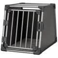 Produktbild: TRIXIE Hunde-Transportbox Größe M-L Aluminium Graphitgrau 39337