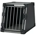 Produktbild: TRIXIE Tiertransportbox Alubox Aluminium grafit grau 61 cm x 65 cm x 86 cm