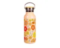 Produktbild: Sass & Belle Isolierflasche Wasserflasche 70`s Floral - Sausage Dog Dackel, Edelstahl ca. Ø 7,2 x 22 cm, für 500 ml