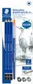 Produktbild: STAEDTLER Bleistift-Set Mars Lumograph aquarell, Blister wasservermalbarer Künstlerbleistift, besonders bruchfest - 1 Stück (100A SBK4)